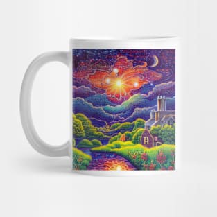 Multi-Colored Medley illustration Mug